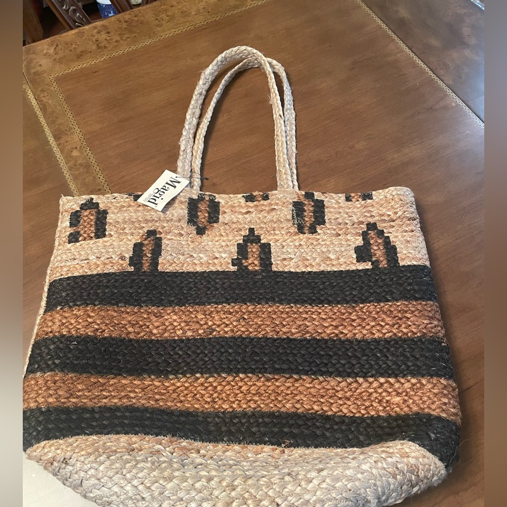 Magid Natural, 100% JUTE Made in India Tote